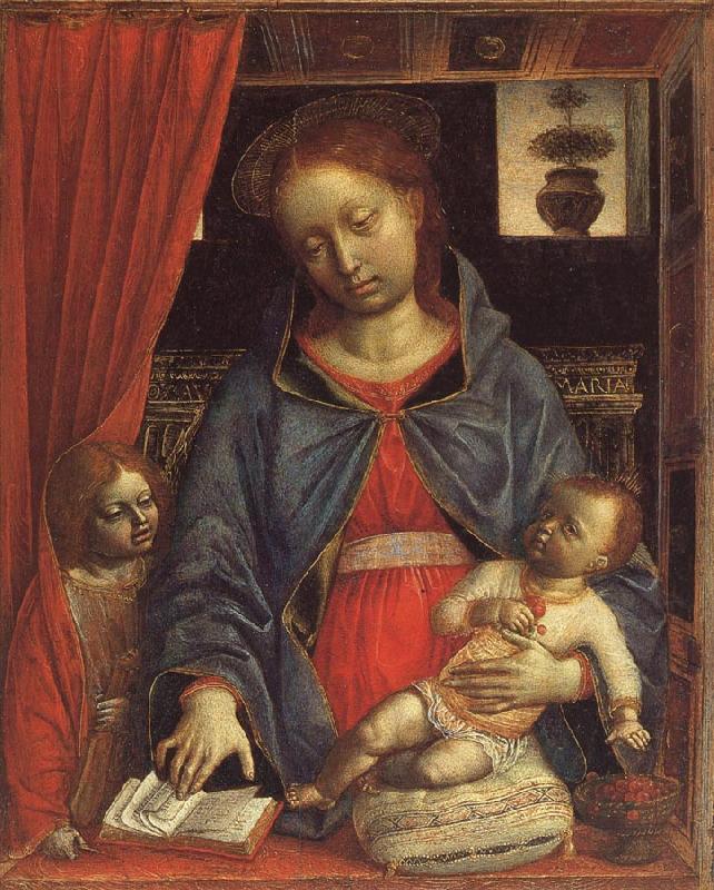 FOPPA, Vincenzo Madonna and Child with an Angel oil painting picture